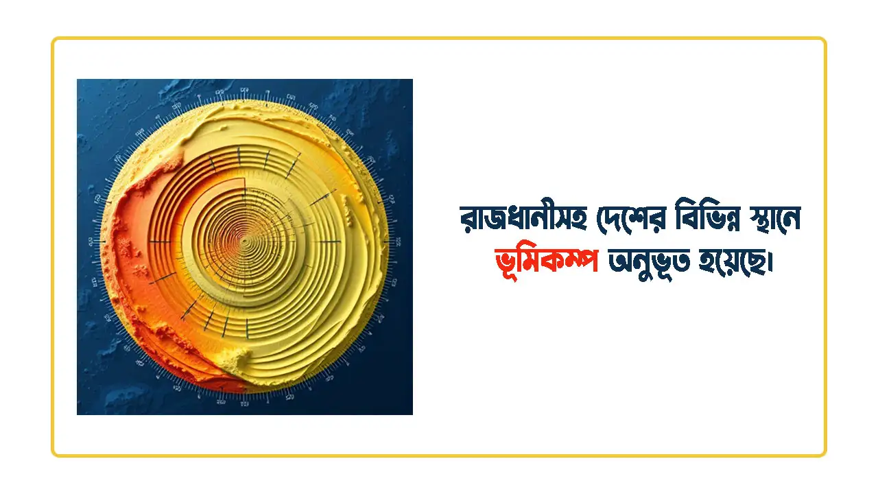 ভূমিকম্পে কাঁপলো দেশ